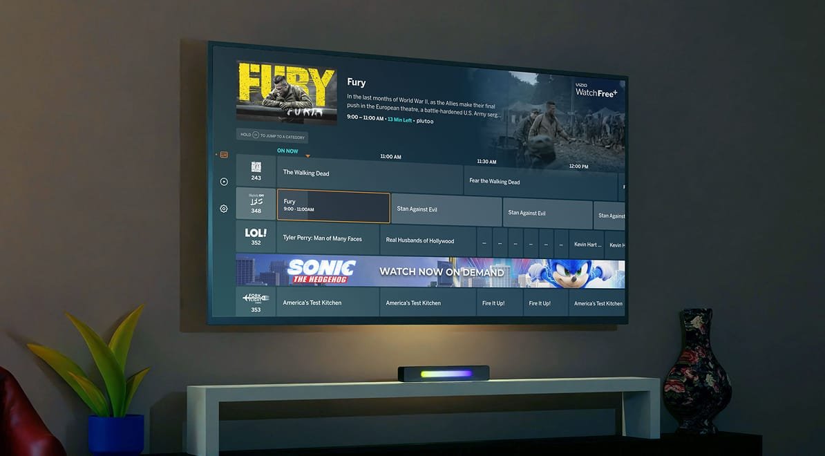 Vizio’s WatchFree+ (FAST Channels)