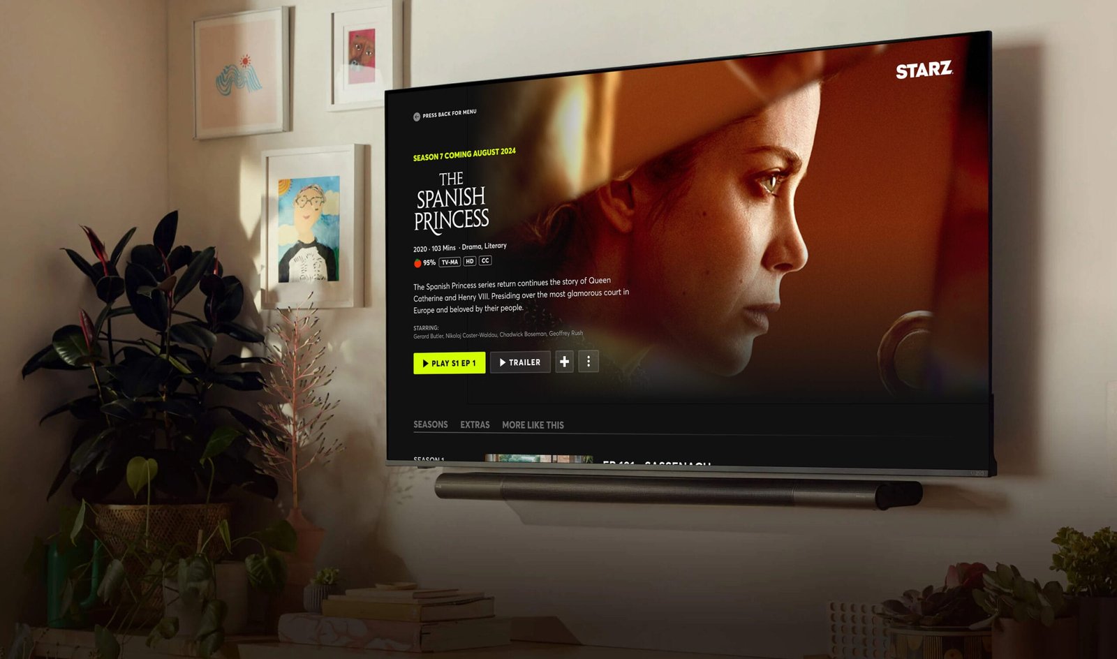STARZ OTT Redesign